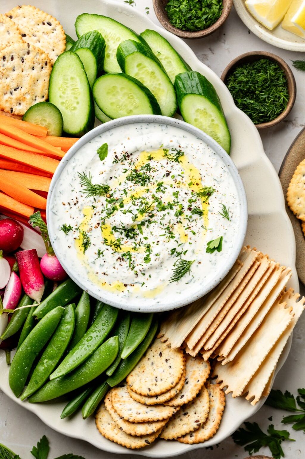 Whipped Cottage Cheese Dip