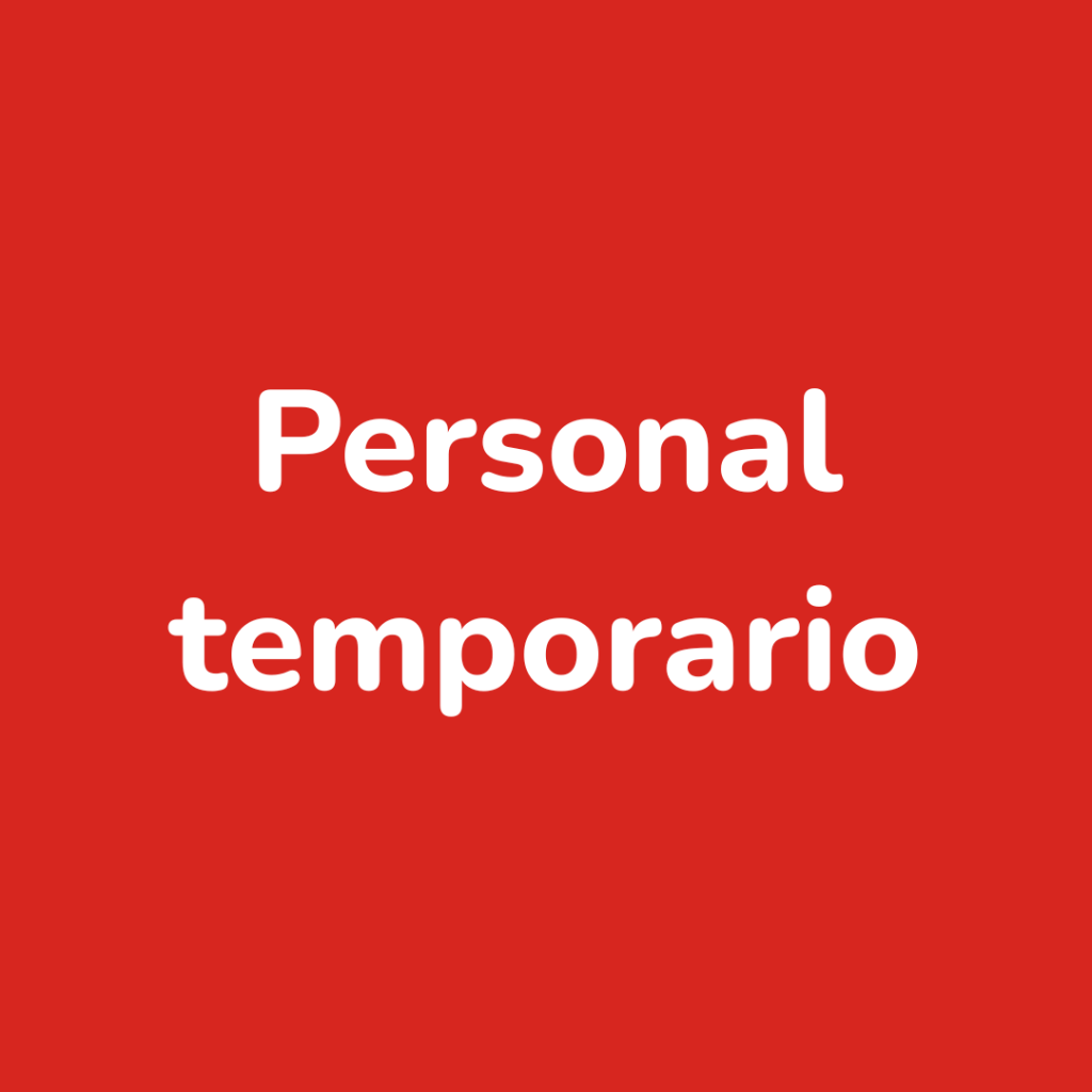 Personal Temporario