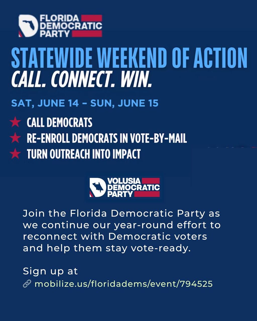 Statewide Weekend of Action