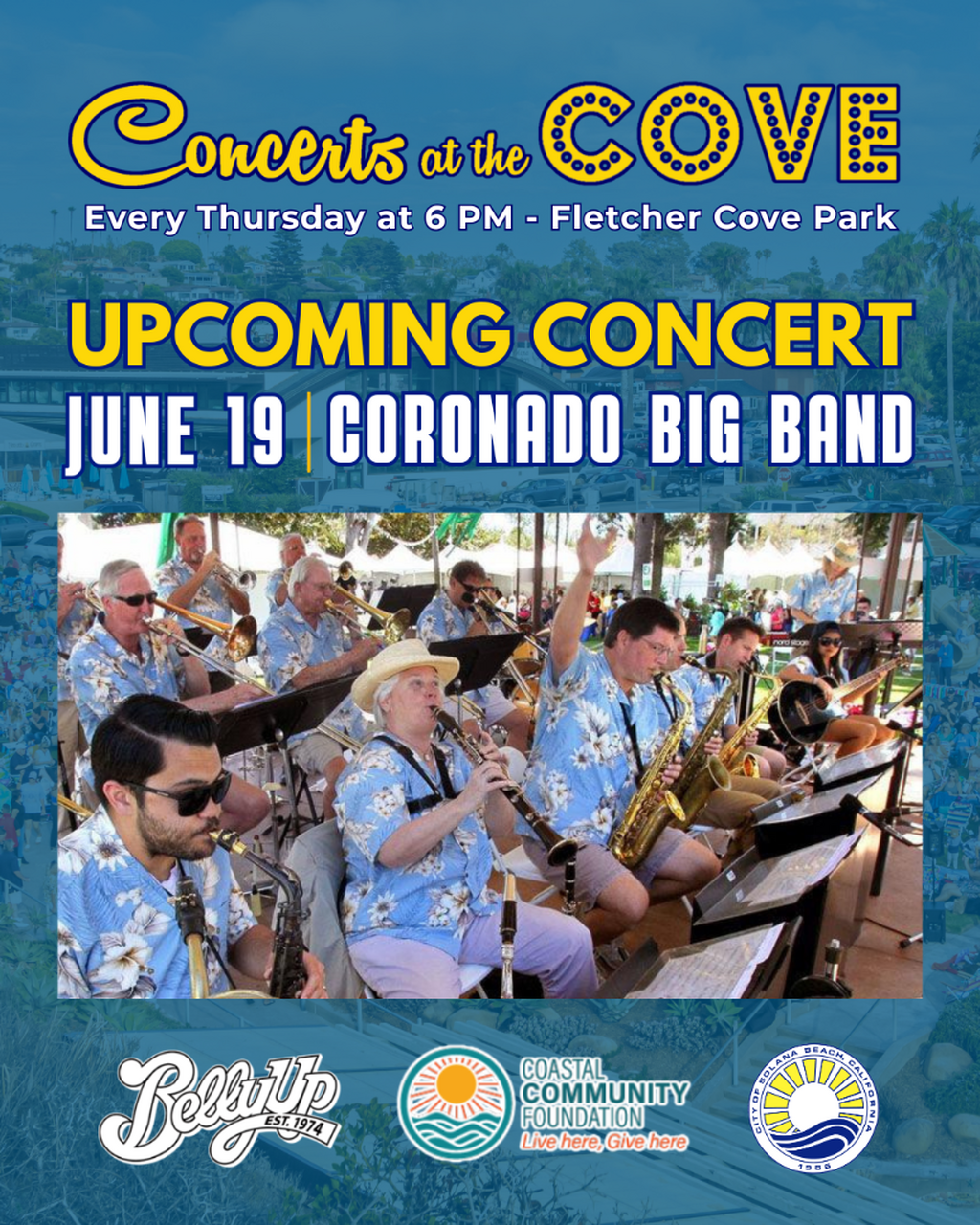 Concerts at the Cove: The Coronado Big Band