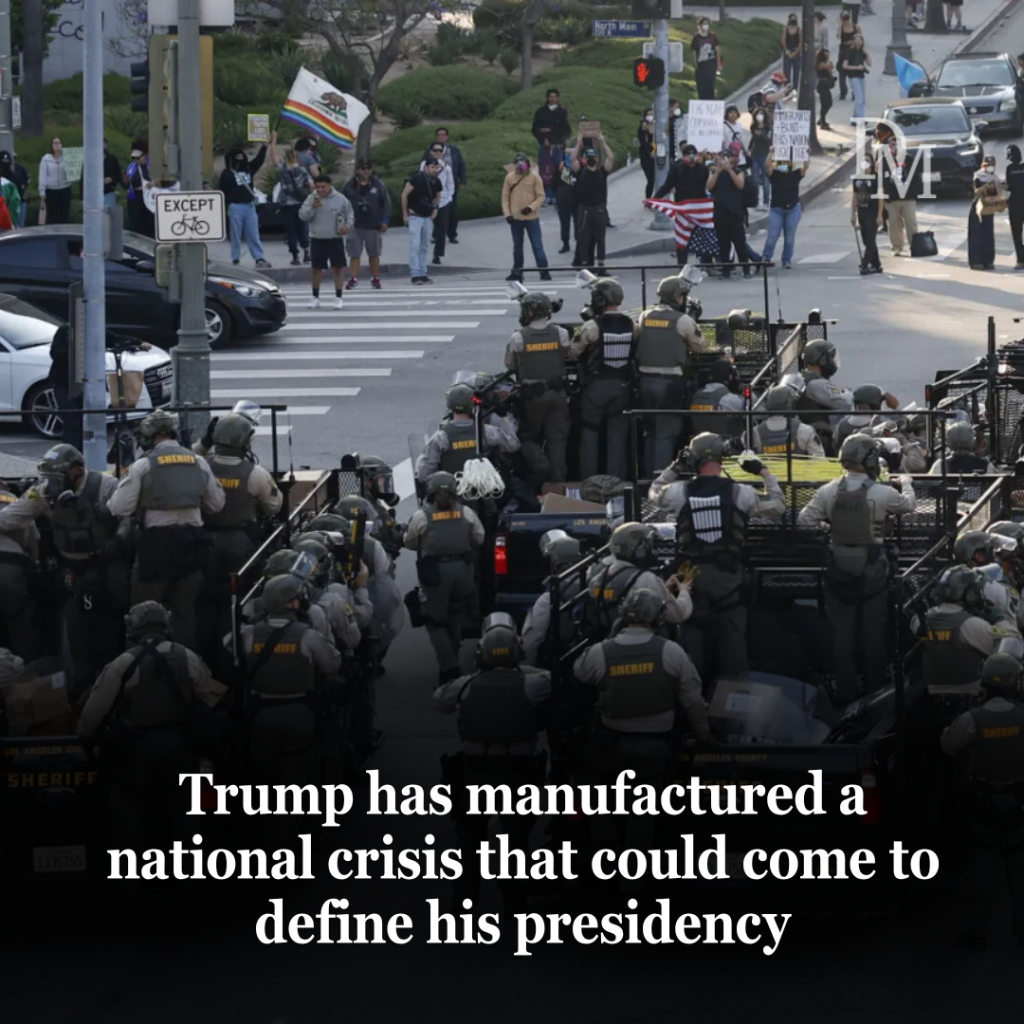 Trump has manufactured a national crisis that could come to define his presidency