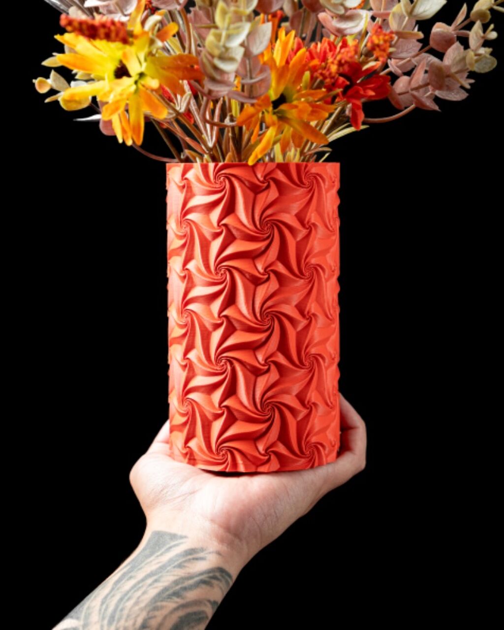 Swirl Flower Vase