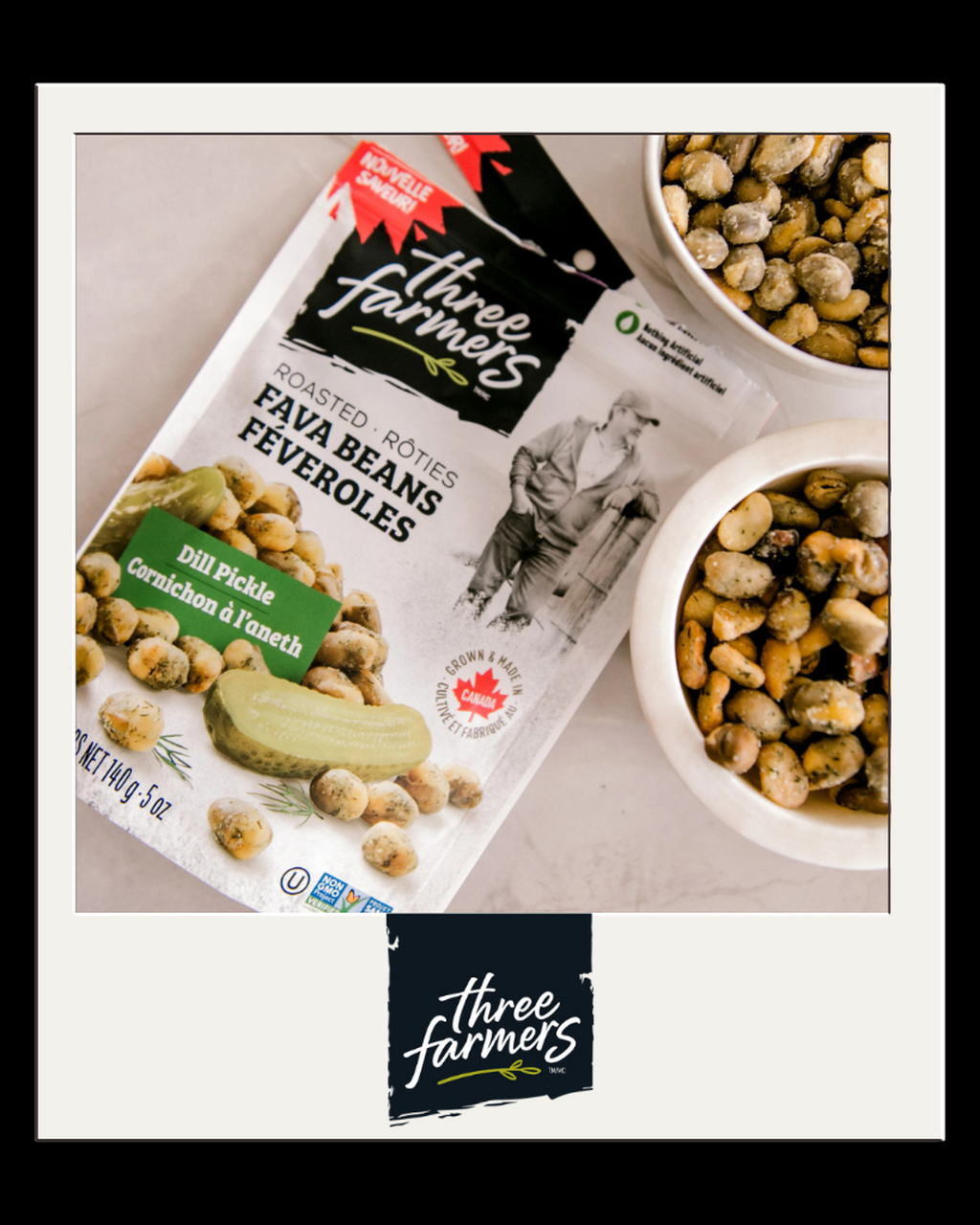 Three Farmers Foods pulses chickpeas fave beans farm to fork