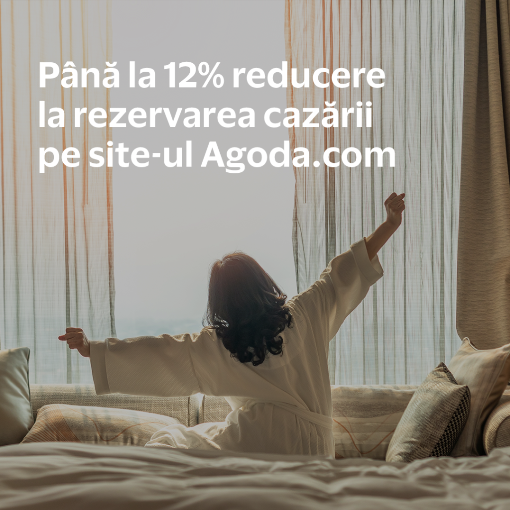 Obțineți p&acirc;nă la 12% reducere pe Agoda.com cu Visa
