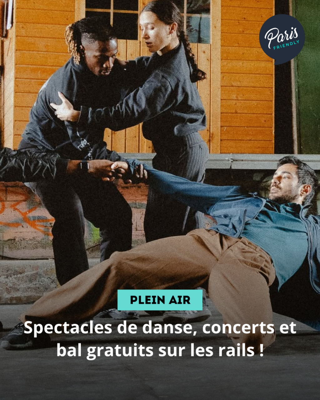 Spectacles de danse, concerts et bal gratuits sur les rails !