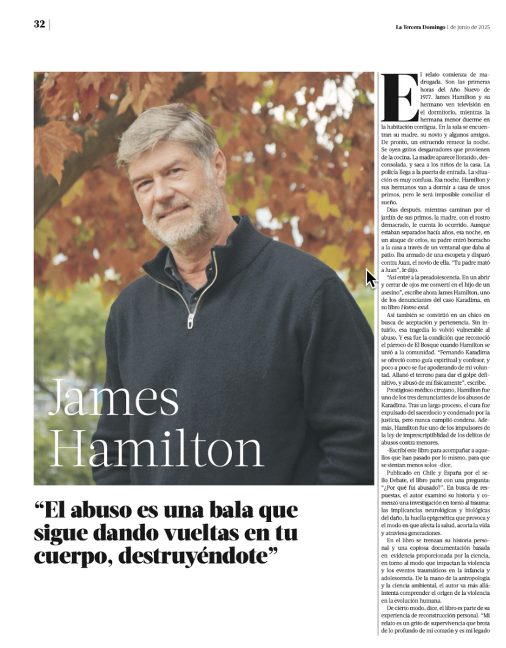 Entrevista La Tercera