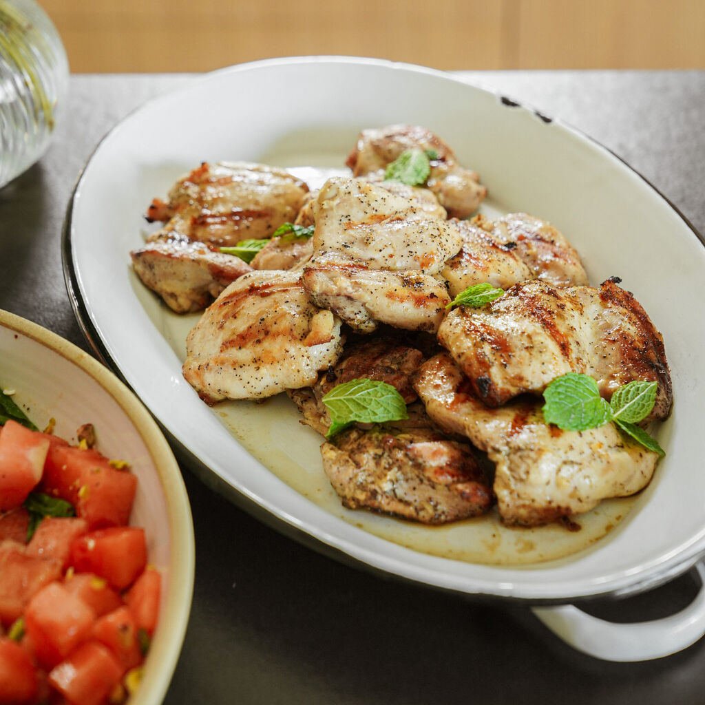 Grilled Feta Brine Chicken