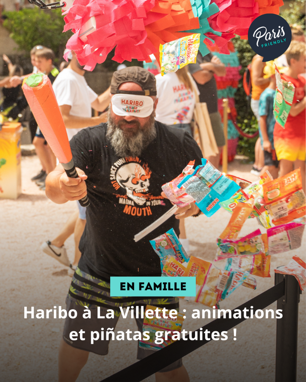 Haribo &agrave; La Villette : animations et pi&ntilde;atas gratuites !
