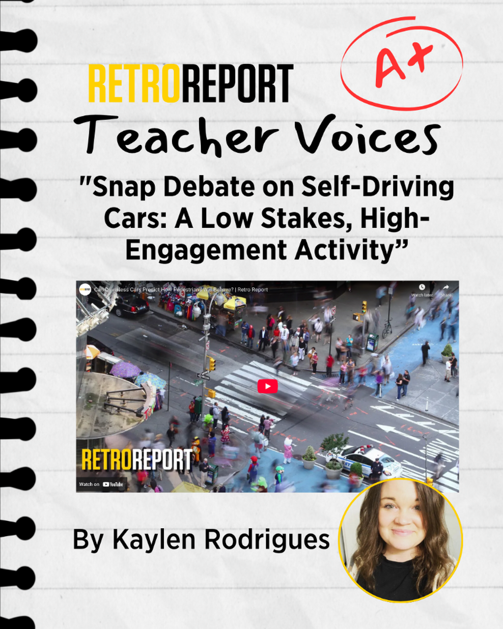 Snap Debate on Self-Driving Cars: A Low Stakes, High-Engagement Activity