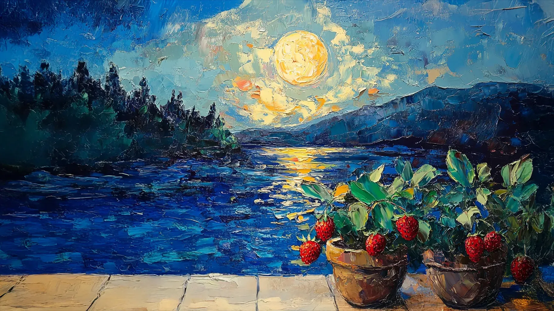 Under the Strawberry Moon: Sweet and Gone