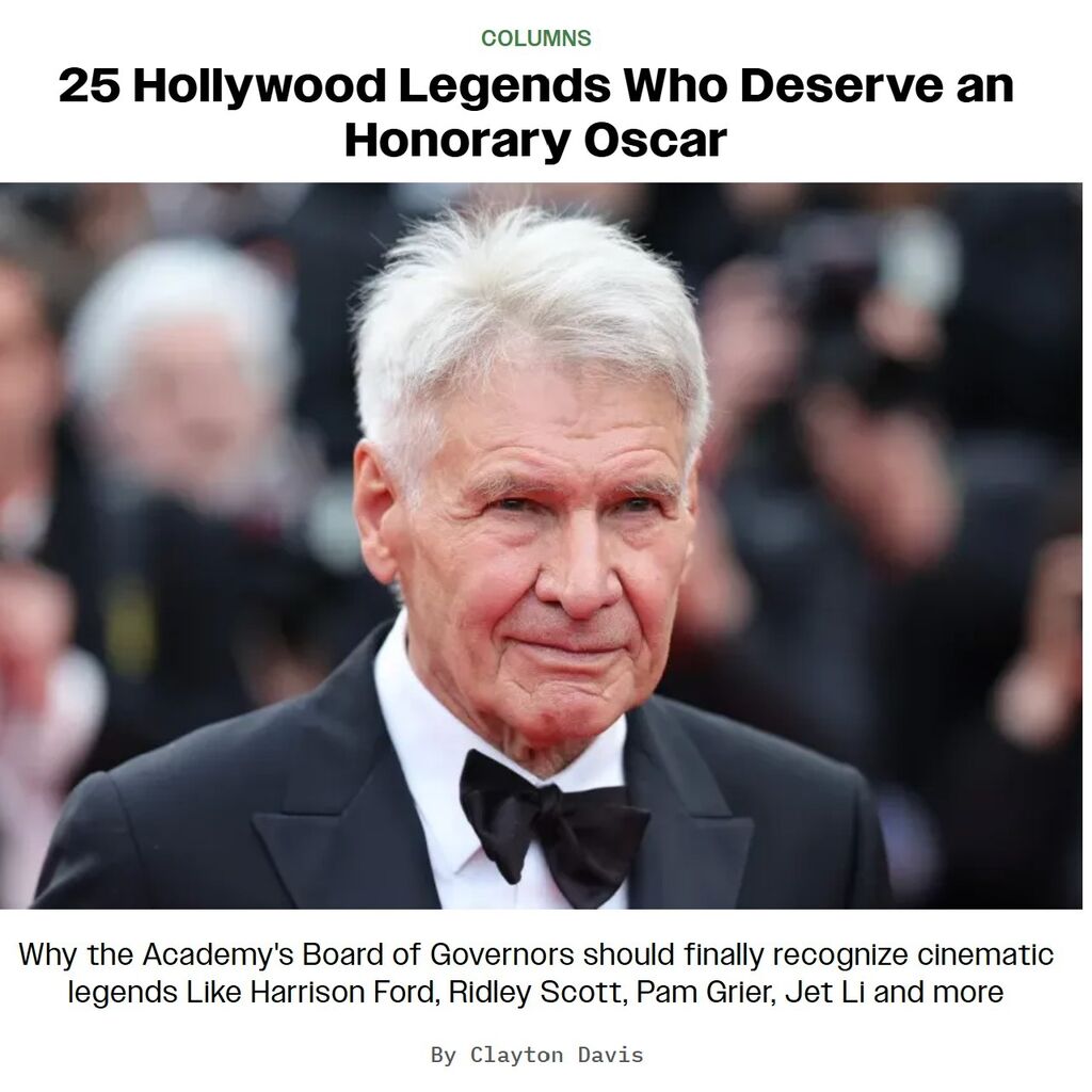25 Hollywood Legends Who Deserve an Honorary Oscar