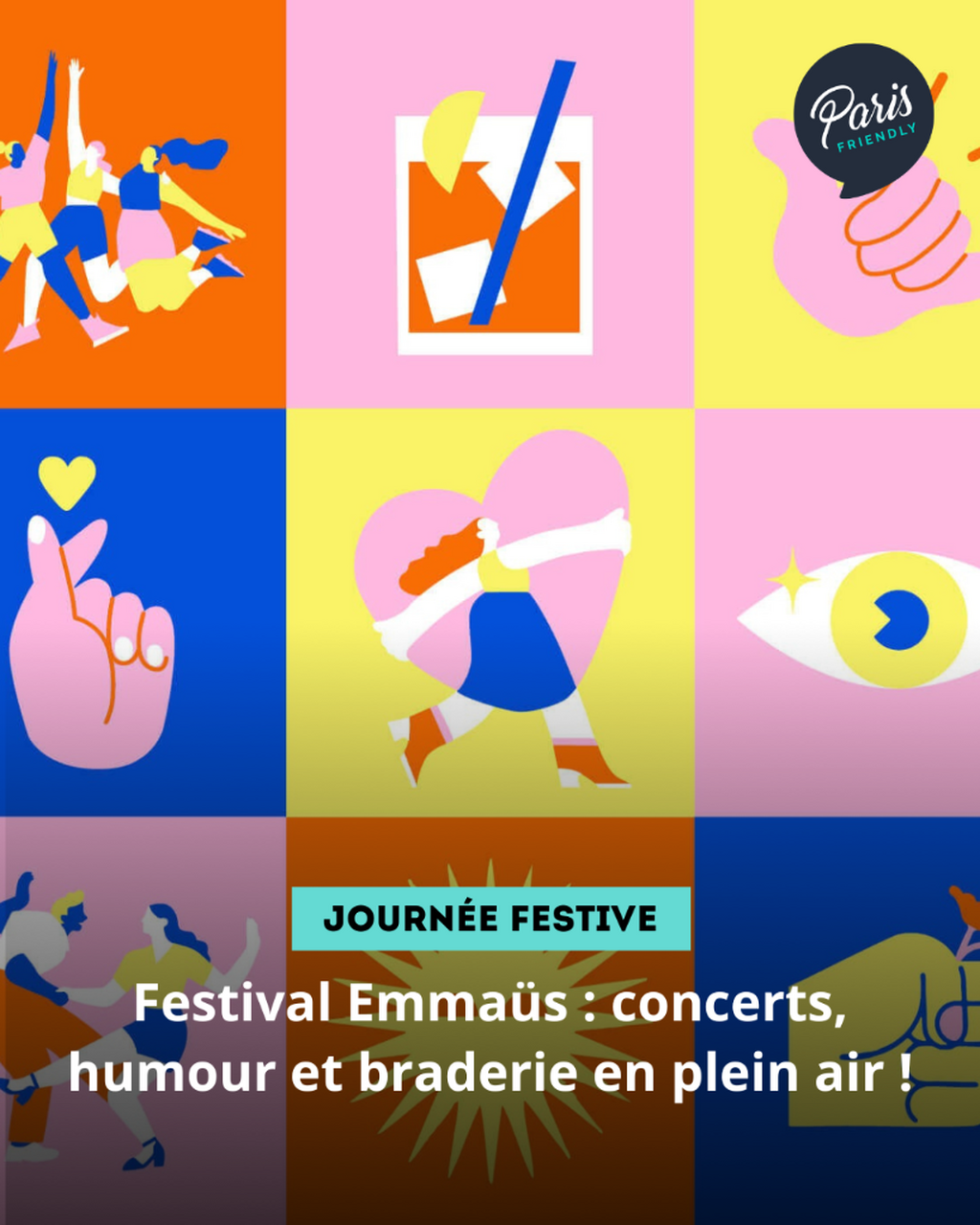 Festival Emma&uuml;s : concerts, humour et braderie en plein air !