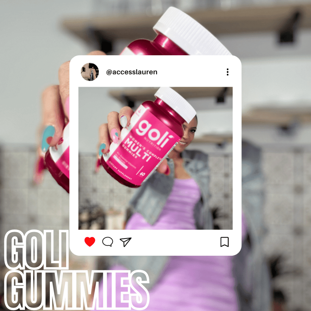 GOLI GUMMIES Code: ACCESSLAUREN