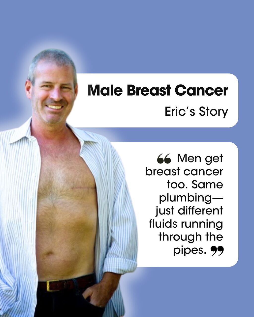 Male Breast Cancer: One Guy's Story