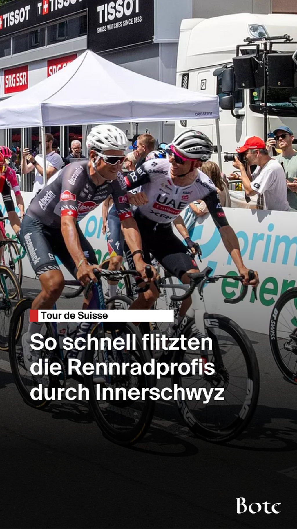 Tour de Suisse in K&uuml;ssnacht