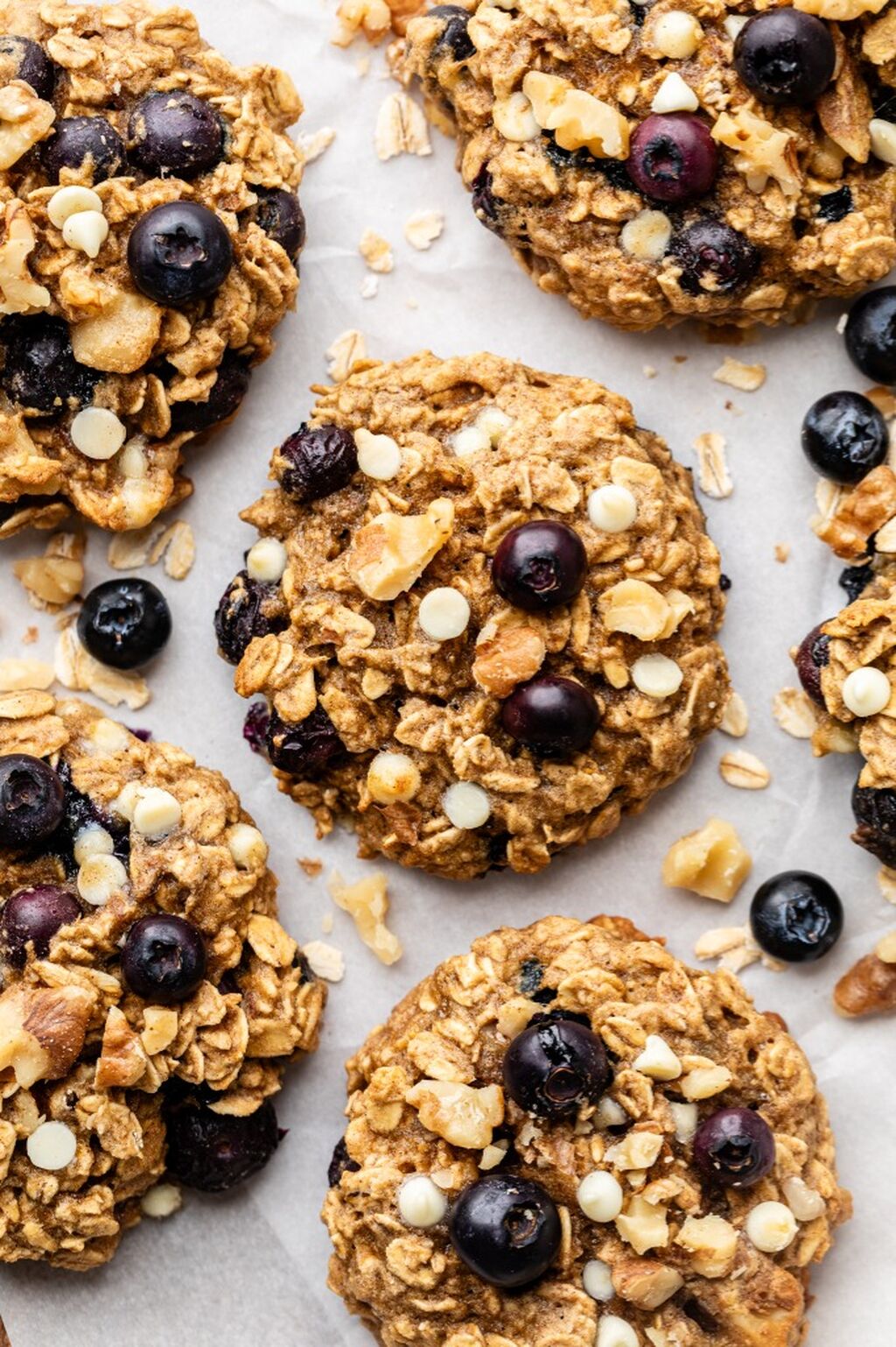 Blueberry Breakfast Cookies