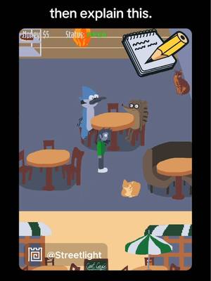 Cat Cafe by Streetlight