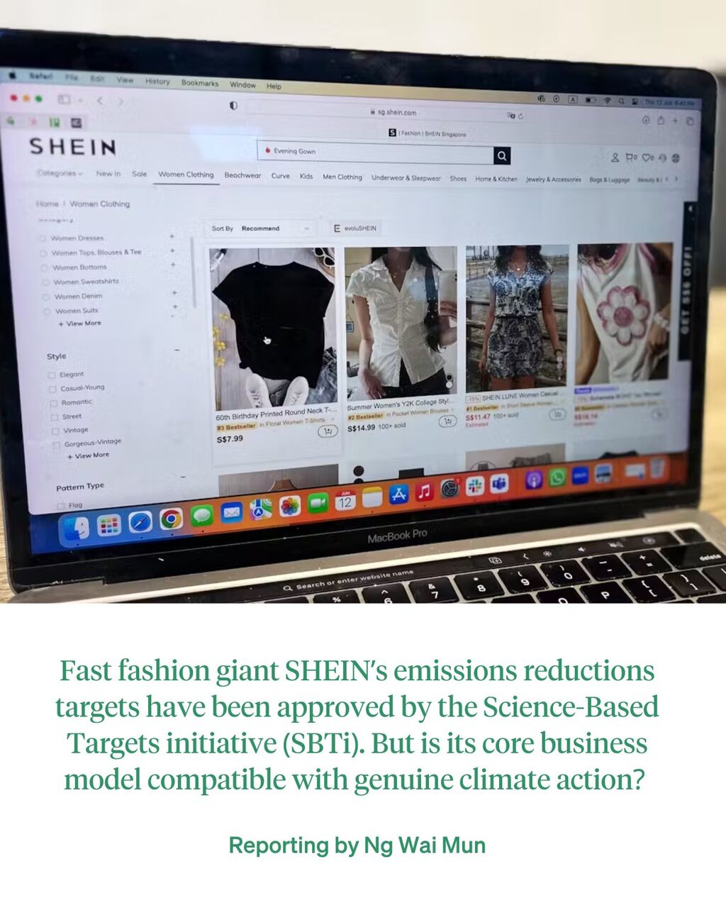 Shein earns SBTi validation for decarbonisation targets but scrutiny of its core business model persists