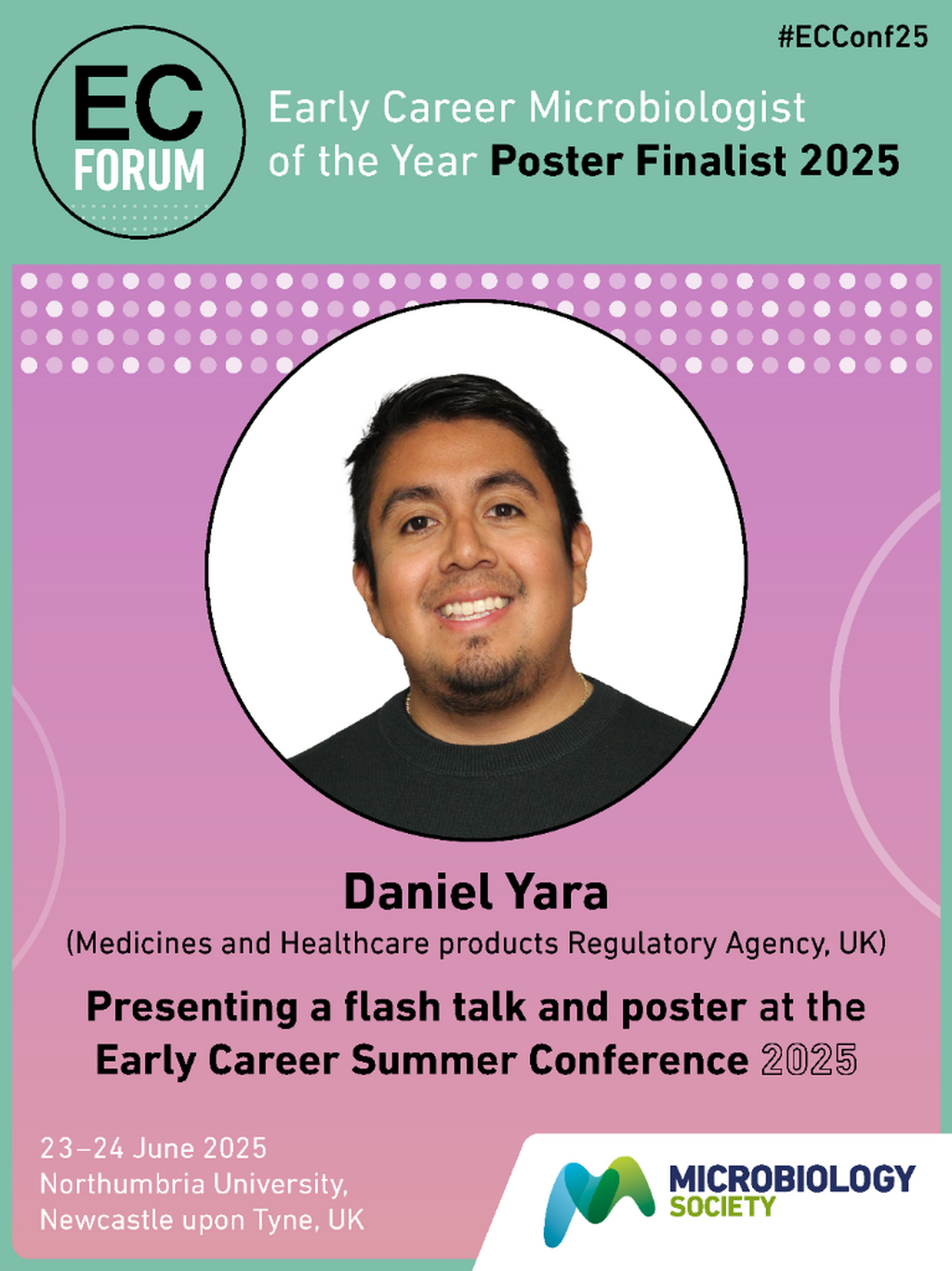 Early Career Microbiologist of the Year Finalist 