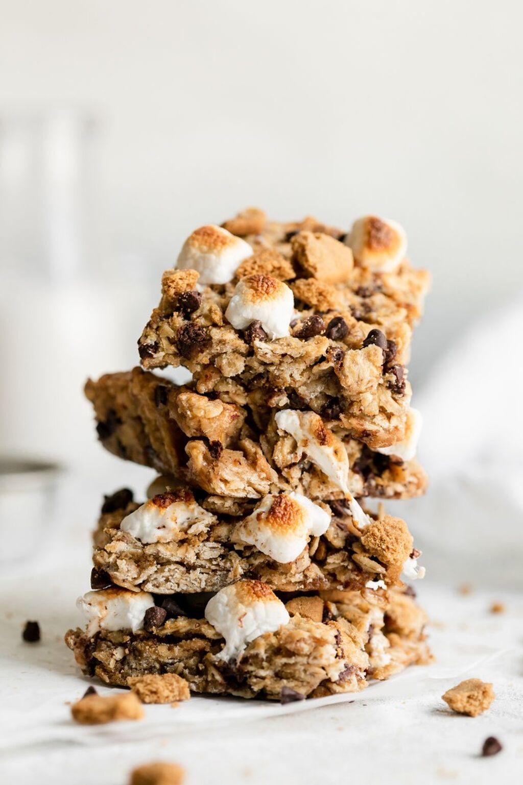 Chewy S'mores Granola Bars