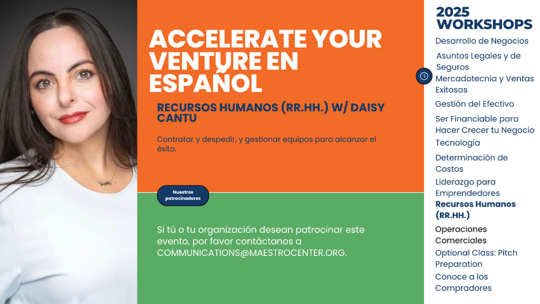 Recursos Humanos (RR.HH.) W/ Daisy Cantu