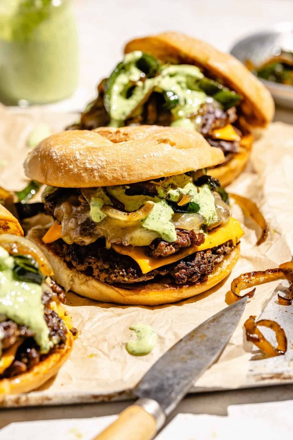 Monterey Melt Smash Burgers