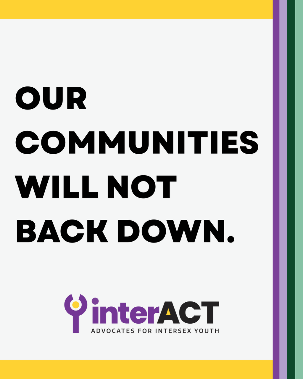 Supreme Court upholds gender-affirming care ban with intersex mutilation exception. Our communities will not back down.