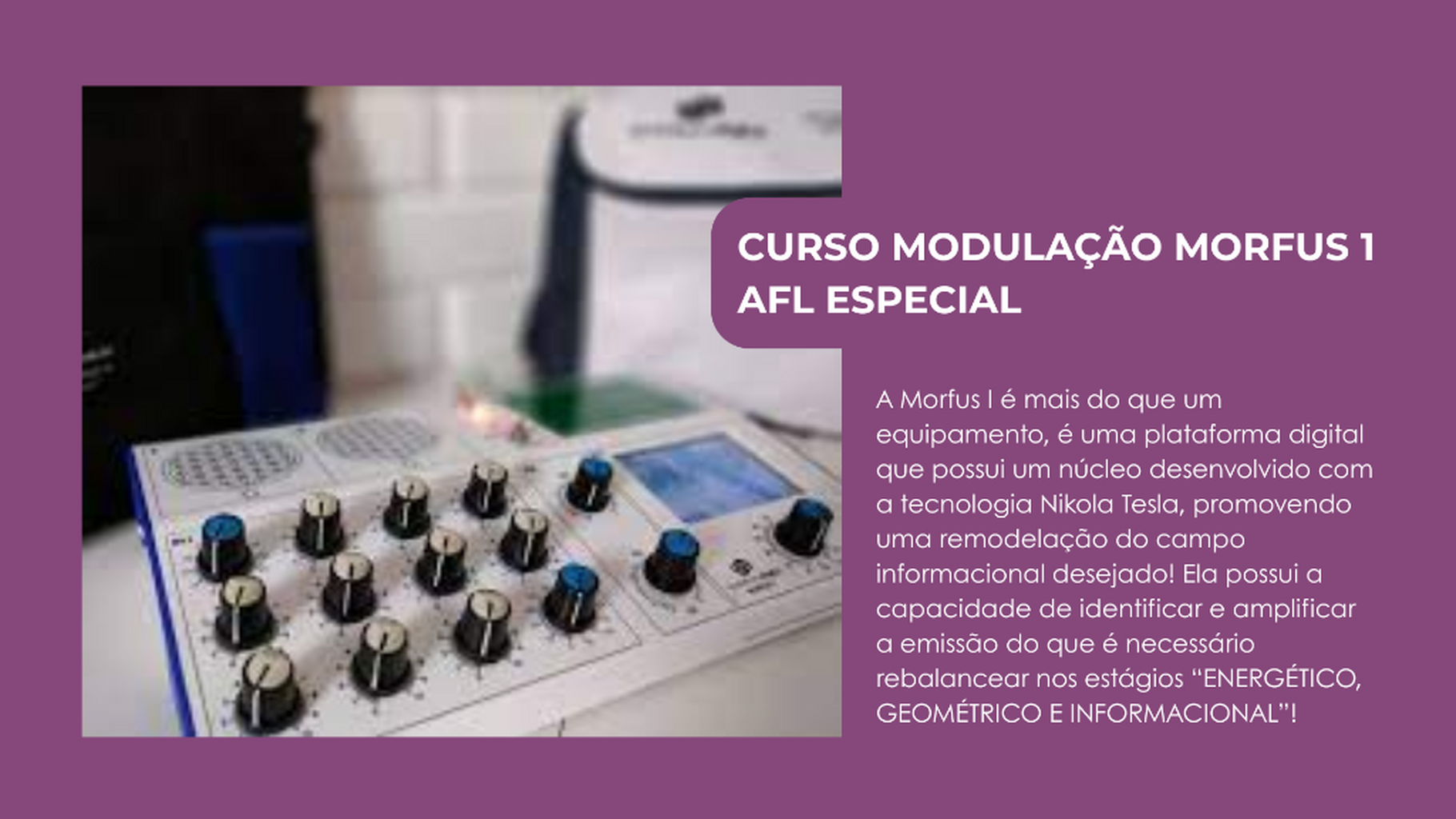 CURSO: MODULA&Ccedil;&Atilde;O MORFUS 1
