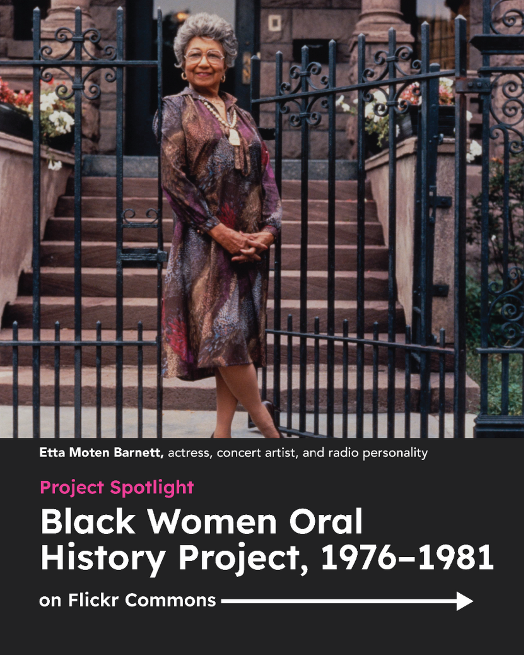 Black Women Oral  History Project, 1976&ndash;1981