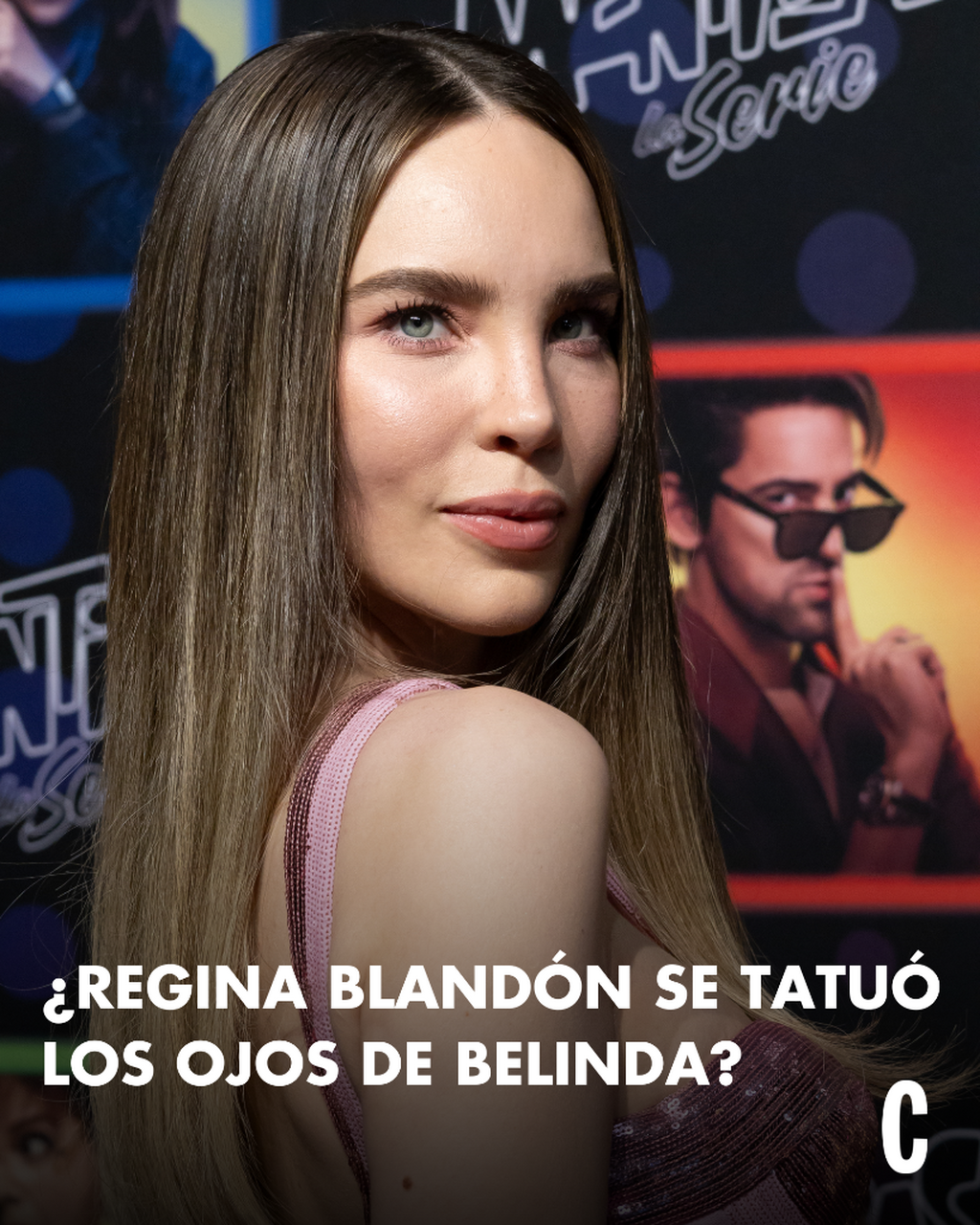&iquest;Regina Bland&oacute;n se tatu&oacute; los ojos de Belinda?