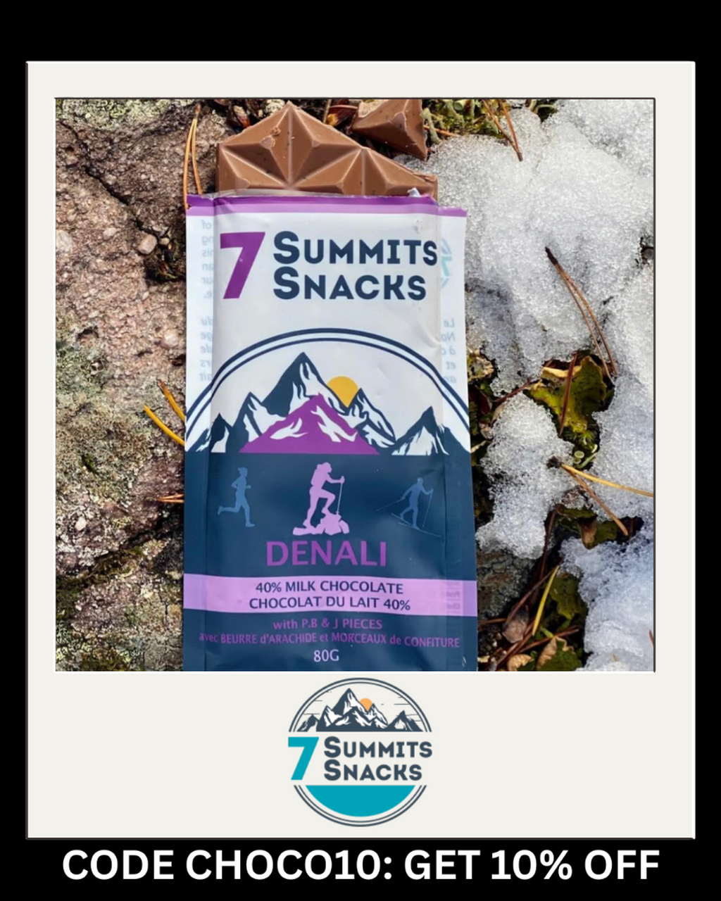 7 Summits Snacks functional chocolate promo code discount