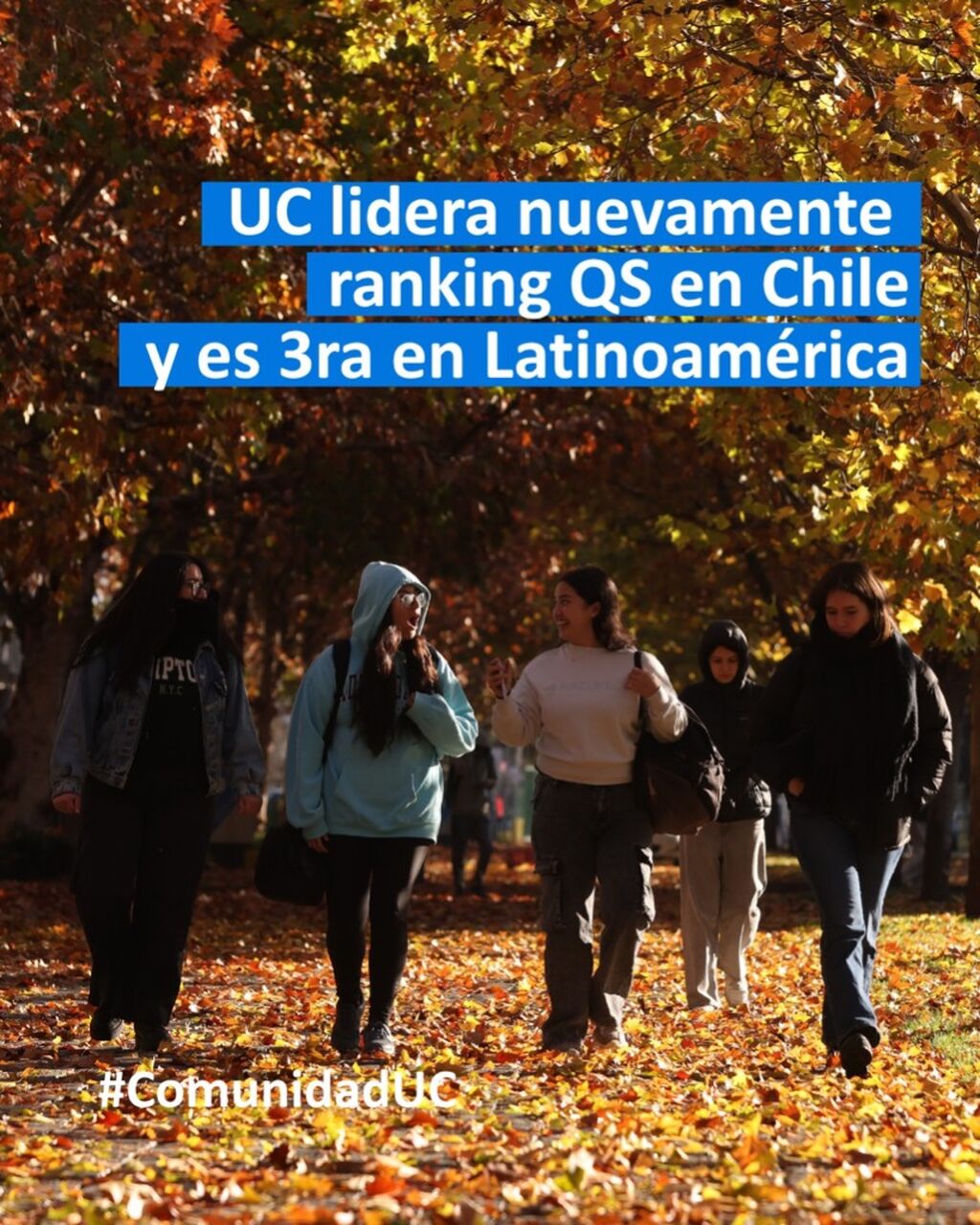 Ranking QS 2026: La UC y la U. de Chile, entre las 200 de Am&eacute;rica Latina