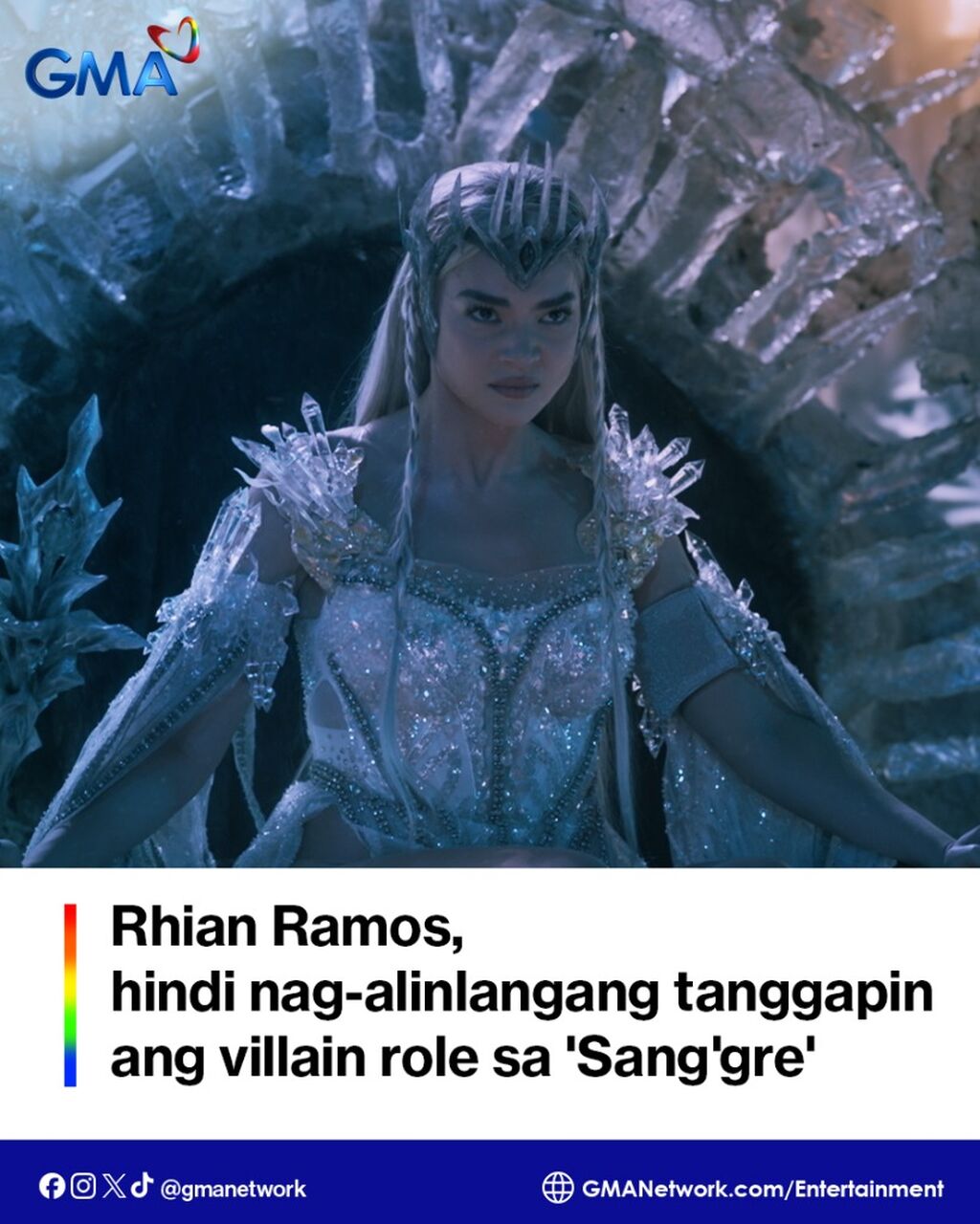 Rhian Ramos, hindi nag-alinlangang tanggapin ang villain role sa 'Sang'gre'