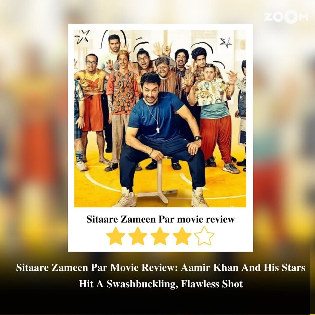 Sitaare Zameen Par Movie Review: Aamir Khan And His Stars Hit A Swashbuckling, Flawless Shot