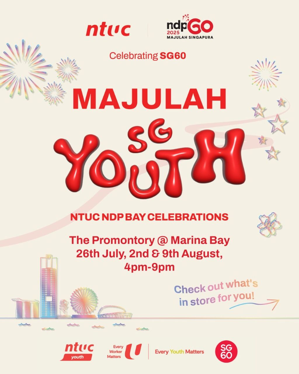 NTUC NDP Bay Celebrations 2025