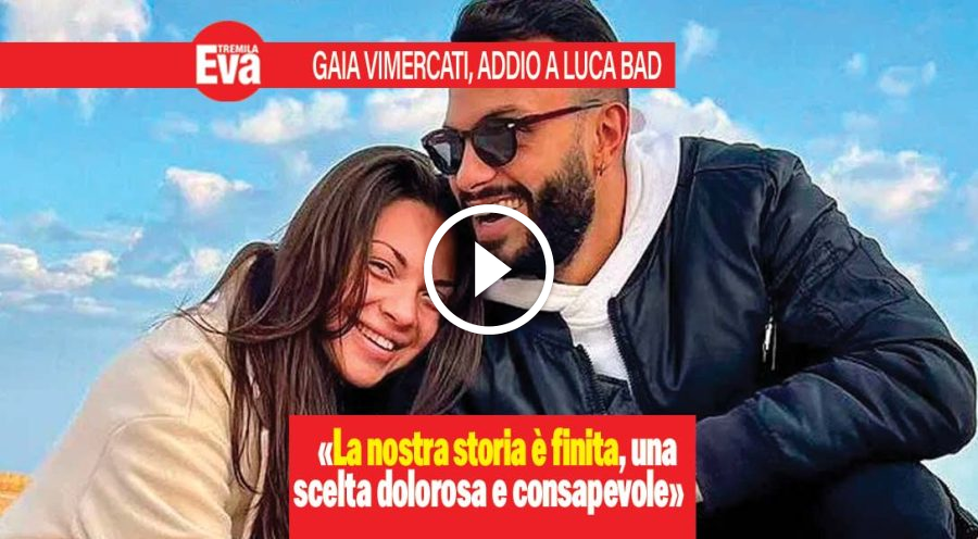 Gaia Vimercati e Luca Bad, la coppia di Temptation si lascia