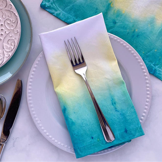 Watercolor Napkins