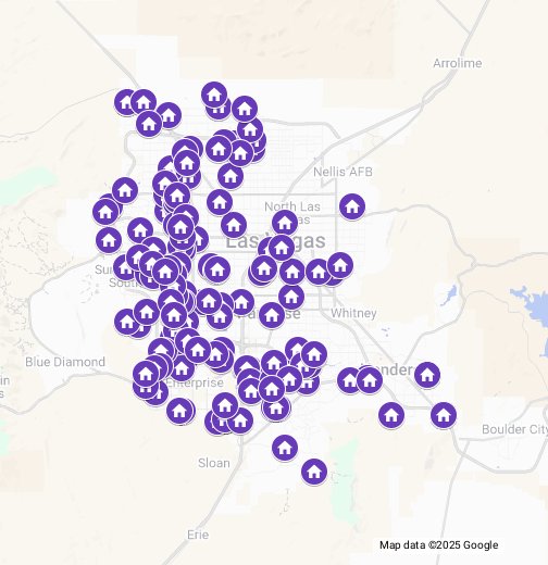 Tina Gibson Real Estate Map 