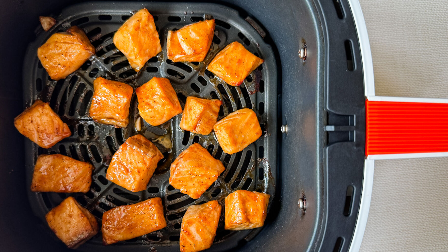 Bonbons de saumon &agrave; l'&eacute;rable (au air fryer)