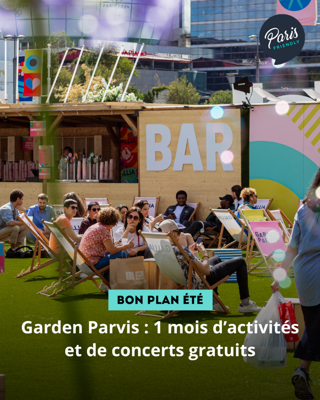Garden Parvis : 1 mois d&rsquo;activit&eacute;s et de concerts gratuits