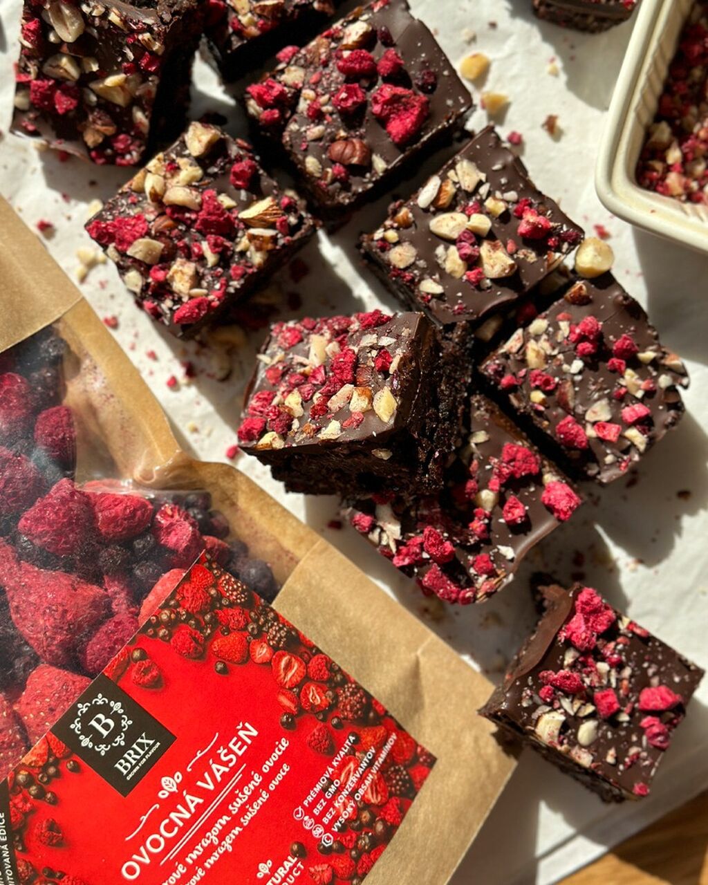 Raw brownies