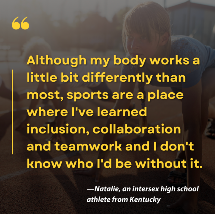 Intersex student athletes respond to attempted restrictions