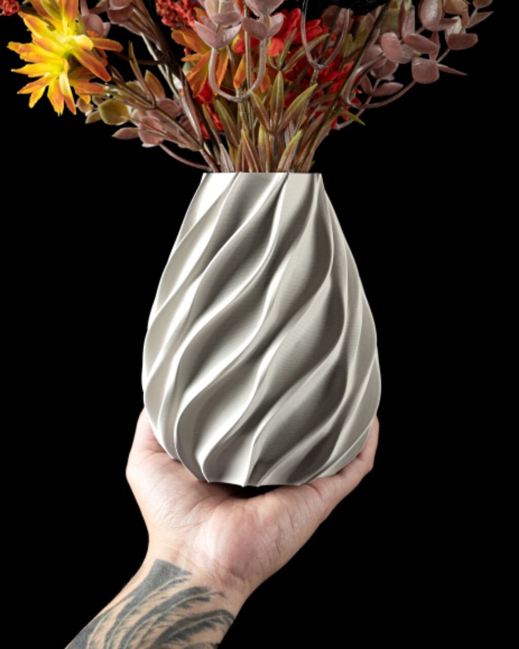 Twisted Flower Vase