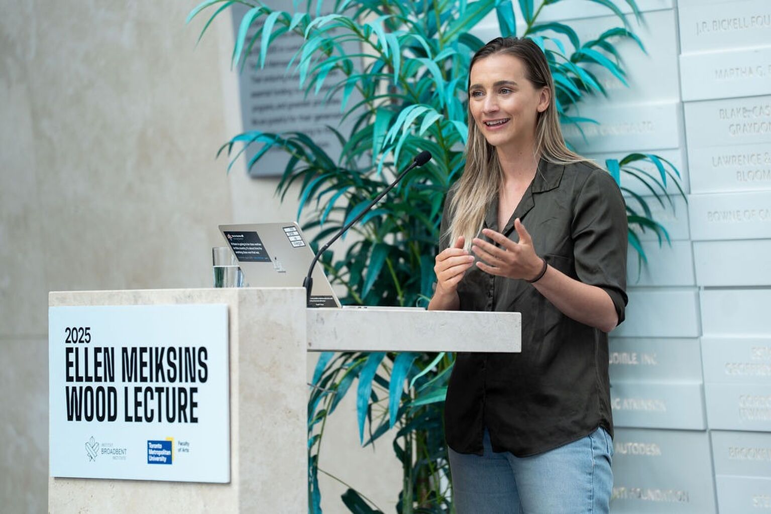 WATCH &ndash; 2025 Ellen Meiksins Wood Lecture ft. Grace Blakeley