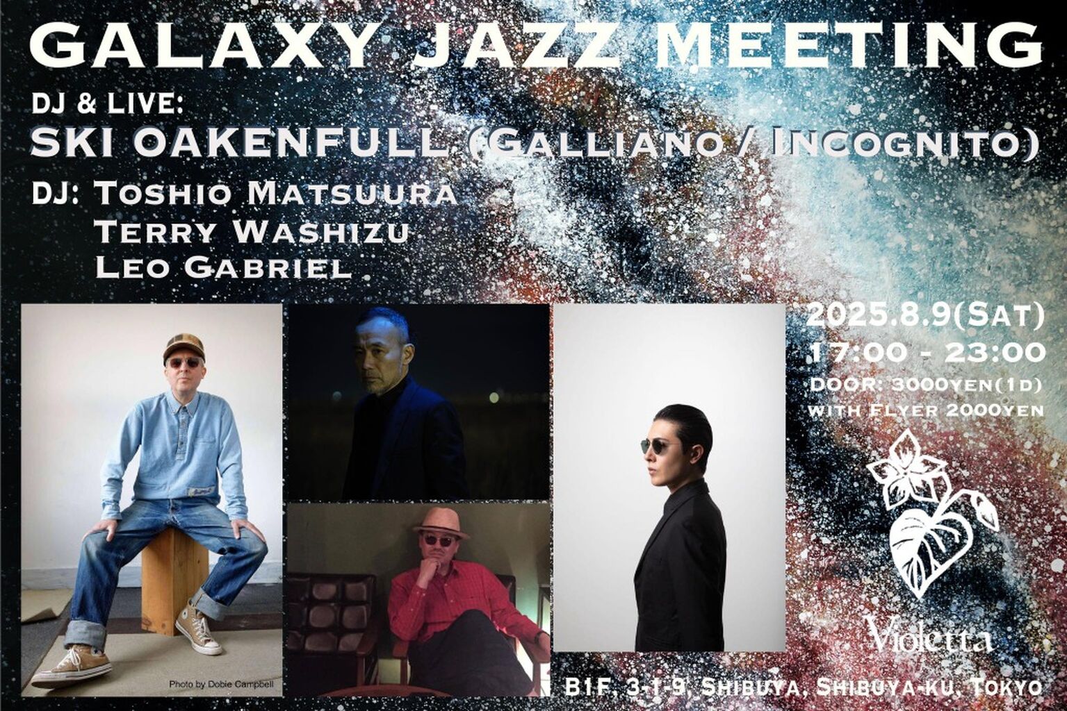 DJ & LIVE IN TOKYO 9th AUG 2025