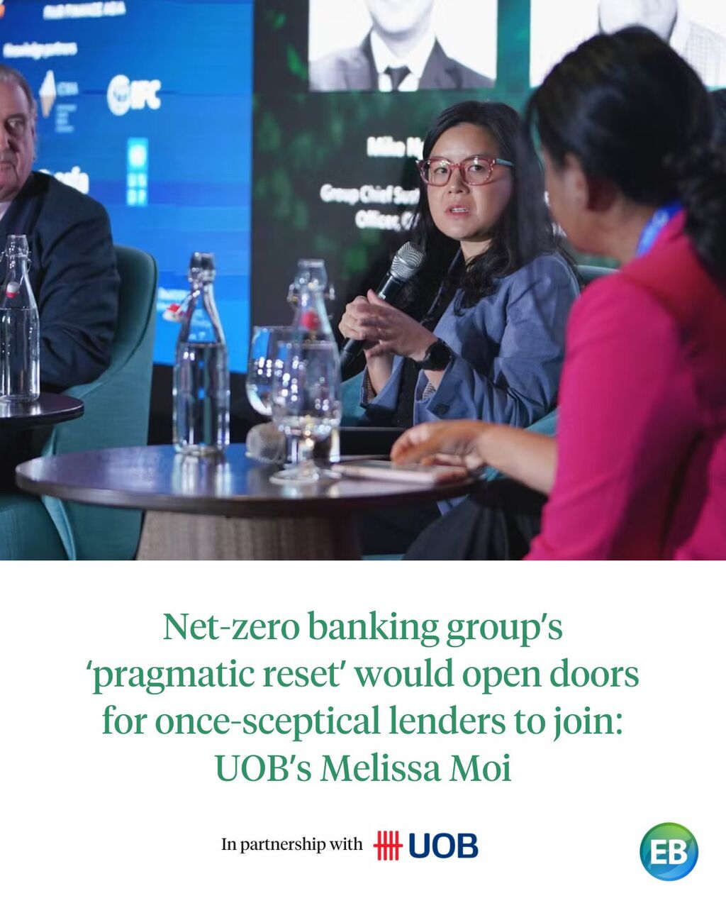 Net-zero banking group&rsquo;s &lsquo;pragmatic reset&rsquo; would open doors for once-sceptical lenders to join: UOB&rsquo;s Melissa Moi