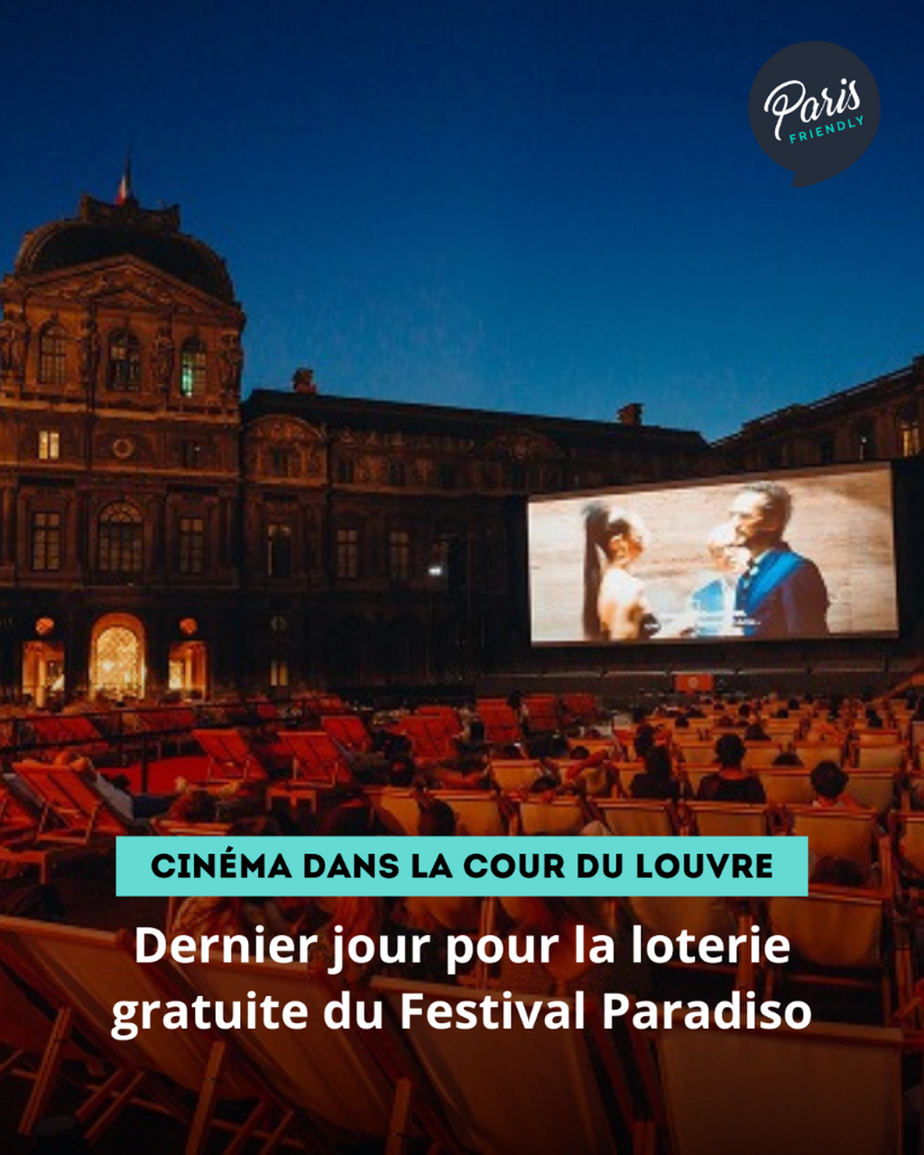Dernier jour pour la loterie gratuite du Festival Paradiso