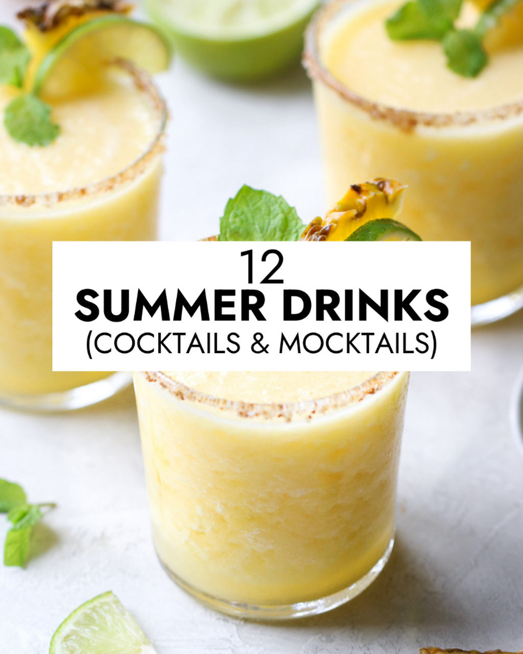 12 Summer Drinks