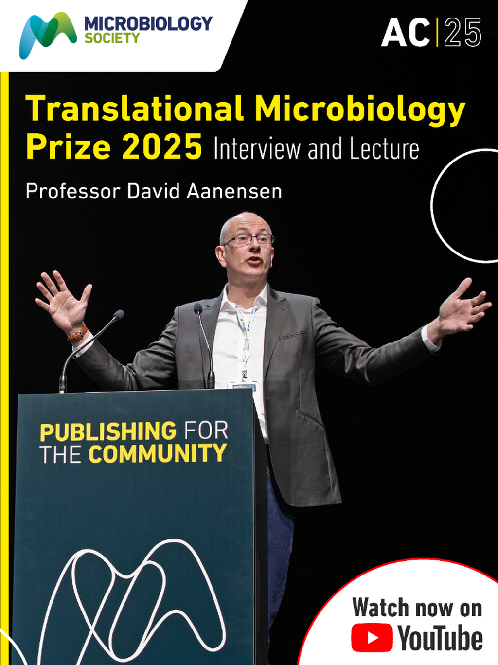 'Translational Microbiology Prize 2025, Interview and Lecture'- YouTube