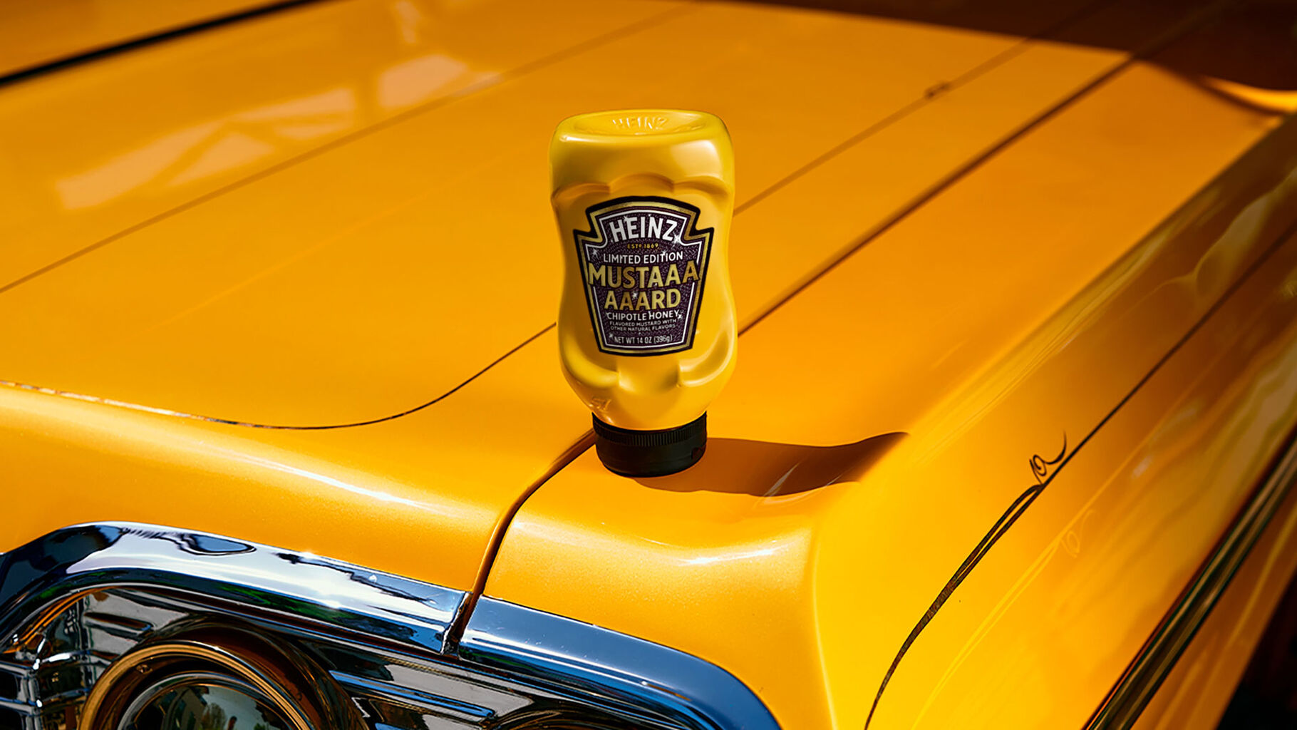 Heinz Mustaaaaaard is finally here, a Kendrick-inspired chipotle honey mustard